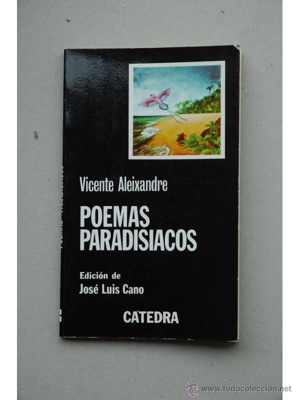 Libros: Poemas paradis&iacute;acos - ALEIXANDRE, Vicente - Foto 1