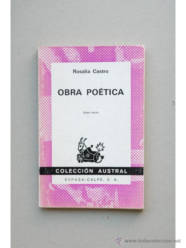 Libros: Obra po&eacute;tica - CASTRO, Rosal&iacute;a de - Foto 1