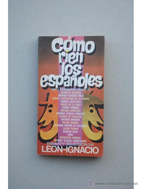 Libros: C&Oacute;MO r&iacute;en los espa&ntilde;oles - AUTORES VARIOS - Foto 1