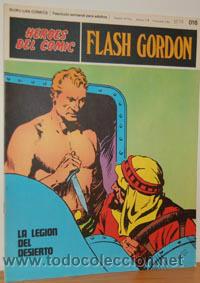 Libros: H&Eacute;ROES DEL C&Oacute;MIC. FLASH GORDON. La legi&oacute;n del desierto - FLASH GORDON - Foto 1