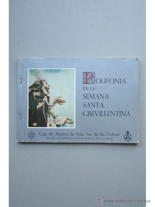 Libros: Polifon&iacute;a en la Semana Santa Crevillente - SEMPERE, Marcelino, (presb&iacute;tero)