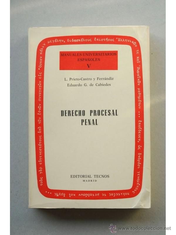 Libros: Derecho procesal penal - PRIETO-CASTRO Y FERR&Aacute;NDIZ, Leonardo - Foto 1