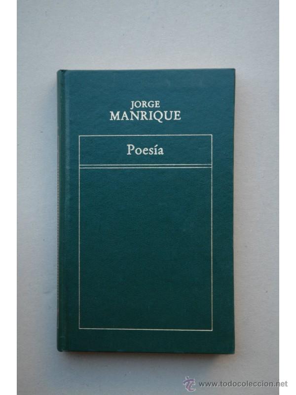 Libros: Poes&iacute;a - MANRIQUE, Jorge - Foto 1