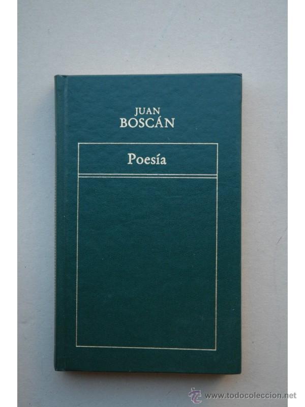 Libros: Poes&iacute;a - BOSC&Aacute;N, Juan - Foto 1