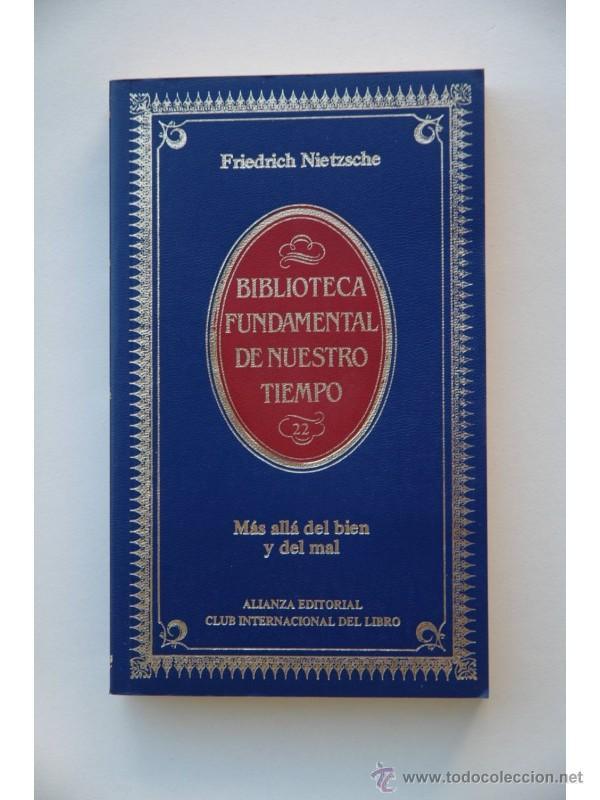 Libros: M&aacute;s all&aacute; del bien y del mal - NIETZSCHE, Friedrich Wilhelm - Foto 1