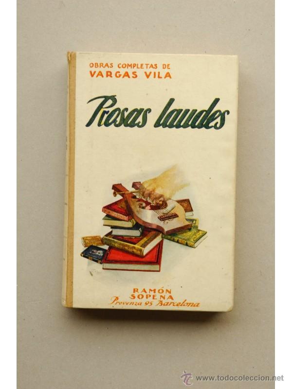 Libros: Prosas-laudes - VARGAS VILA, Jos&eacute; Mar&iacute;a - Foto 1
