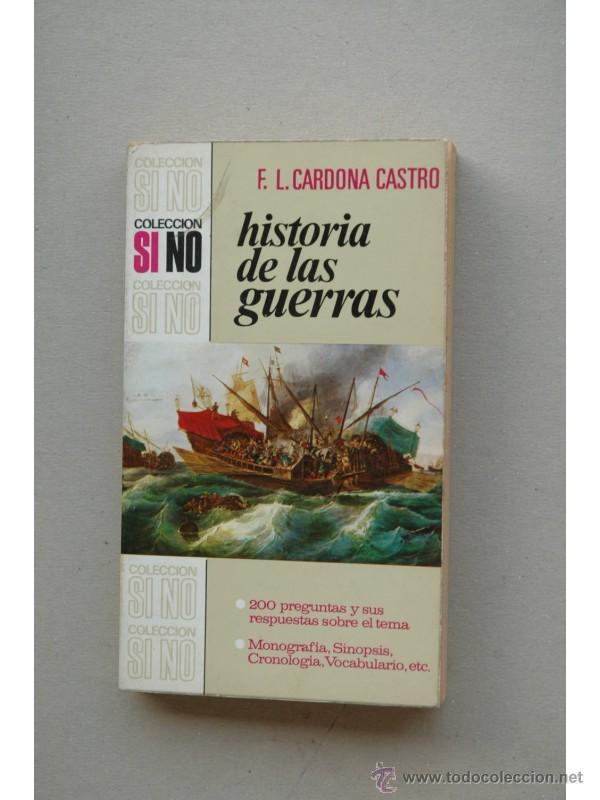 Libros: Historia de las guerras - CARDONA CASTRO, Francisco Luis - Foto 1