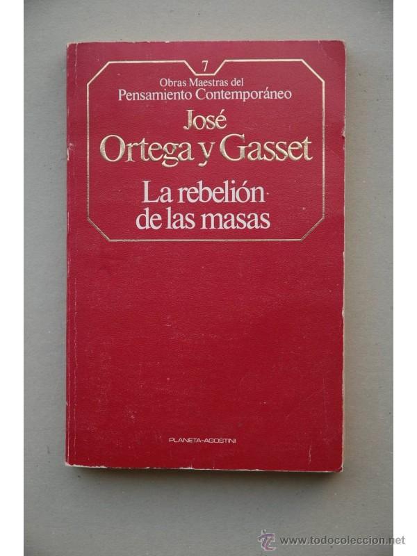 Libros: La rebeli&oacute;n de las masas - ORTEGA Y GASSET, Jos&eacute; - Foto 1