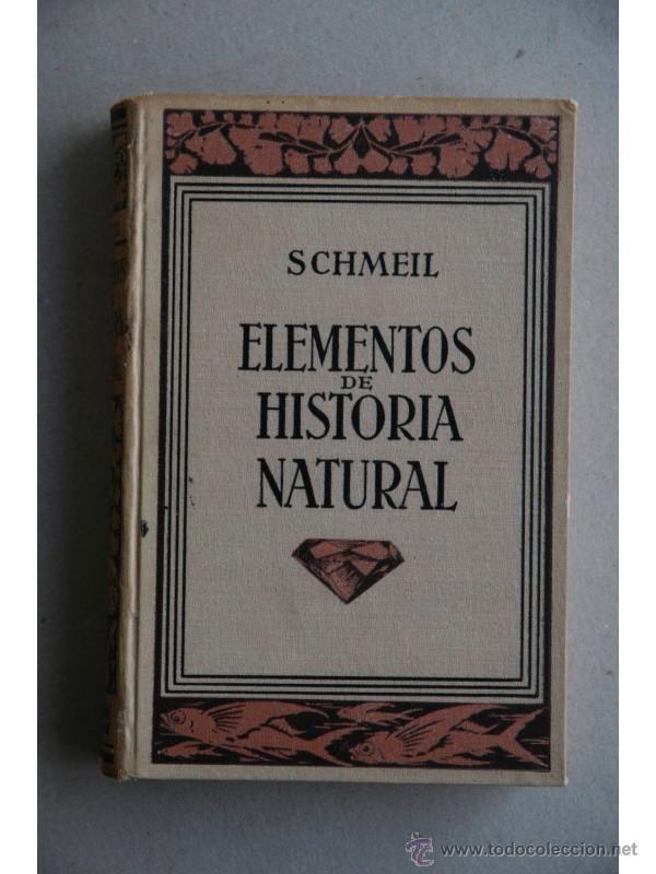 Libros: Elementos de Historia Natural - SCHMEIL, Otto - Foto 1