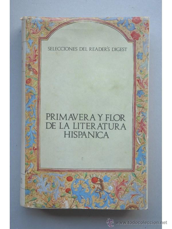 B&uuml;cher: PRIMAVERA y Flor de la literatura hisp&aacute;nica.- Tomo segundo