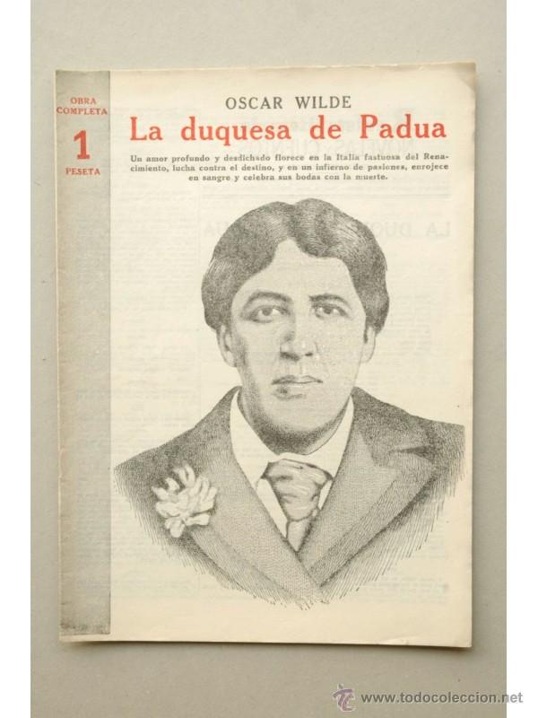 Libros: La duquesa de Padua - WILDE, Oscar - Foto 1