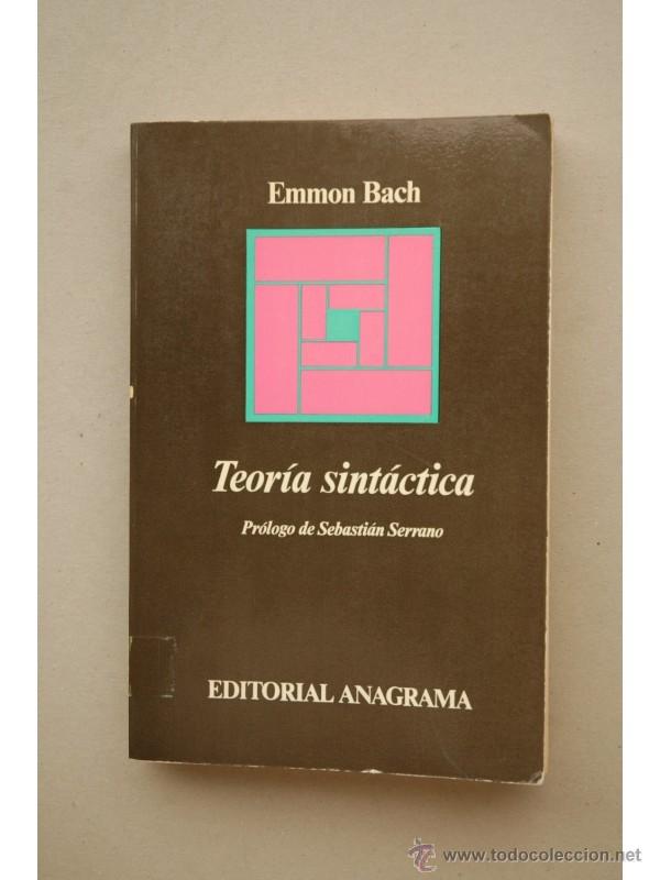 Libros: Teor&iacute;a sint&aacute;ctica - BACH, Emmon - Foto 1