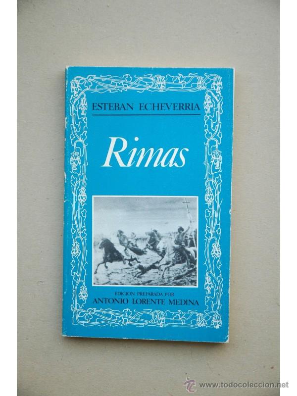 Libros: Rimas - ECHEVARR&Iacute;A, Esteban - Foto 1