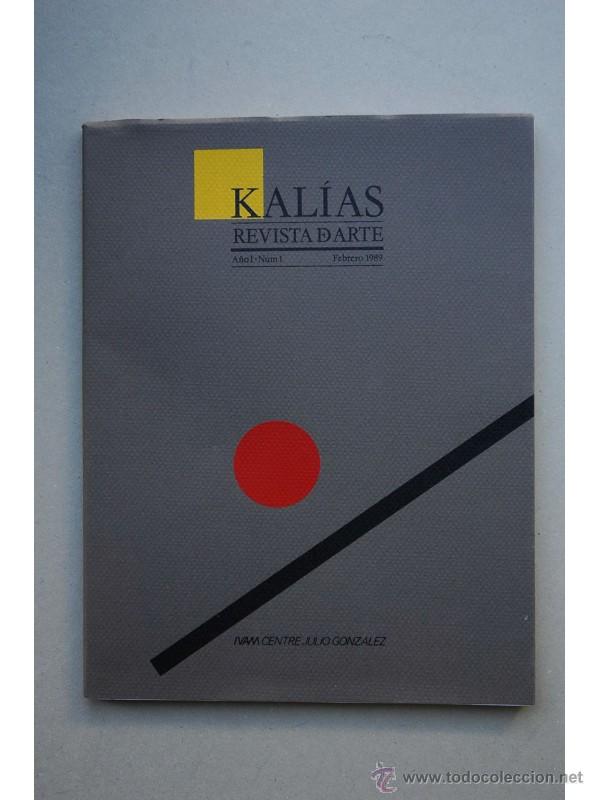 Libri di seconda mano: KAL&Iacute;AS : revista de arte.-- A&ntilde;o I.-- N&ordm; 1 (febrero 1989)