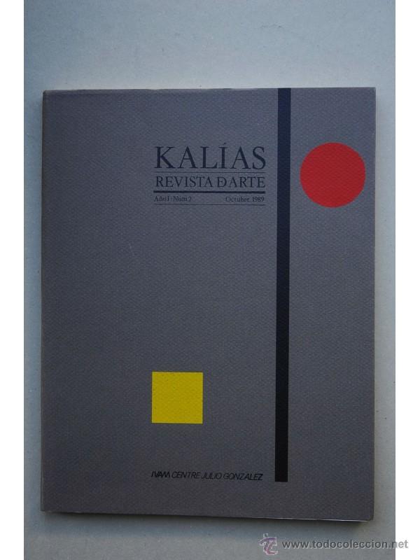 Libri di seconda mano: KAL&Iacute;AS : revista de arte.-- A&ntilde;o I.-- N&ordm; 2 (octubre 1989)