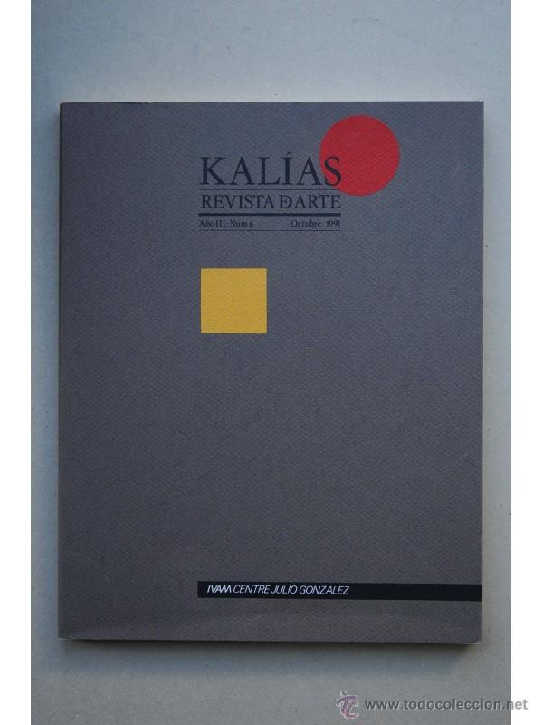 Libri di seconda mano: KAL&Iacute;AS : revista de arte.-- A&ntilde;o III.-- N&ordm; 6 (octubre 1991)