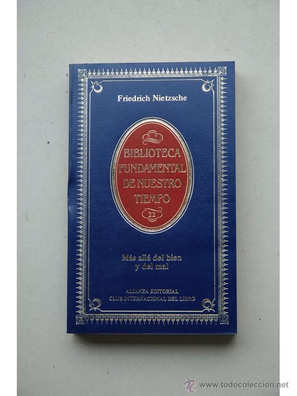 Libros: M&aacute;s all&aacute; del bien y del mal - NIETZSCHE, Friedrich Wilhelm - Foto 1