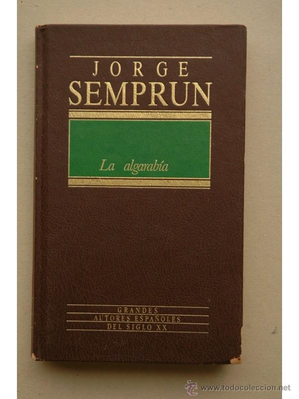Libros: La algarab&iacute;a - SEMPR&Uacute;N, Jorge - Foto 1