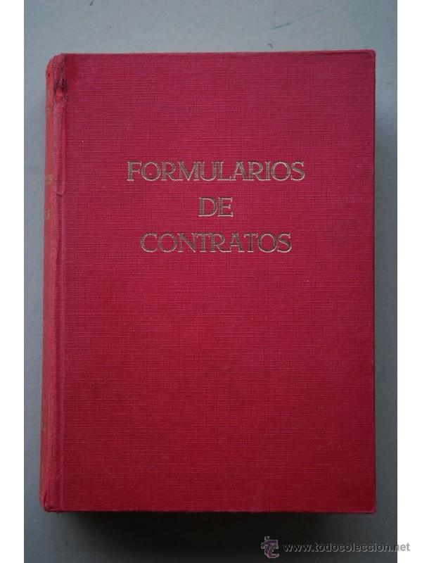 Libros: Formularios de contratos - GARC&Iacute;A CORACHAN, Manuel - Foto 1