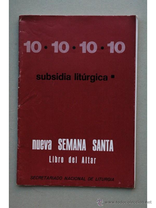Libros: NUEVA Semana Santa : libro del altar