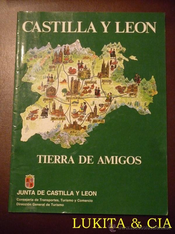 Libros: CASTILLA Y LE&Oacute;N TIERRA DE AMIGOS - JUNTA DE CASTILLA Y LE&Oacute;N - Foto 1