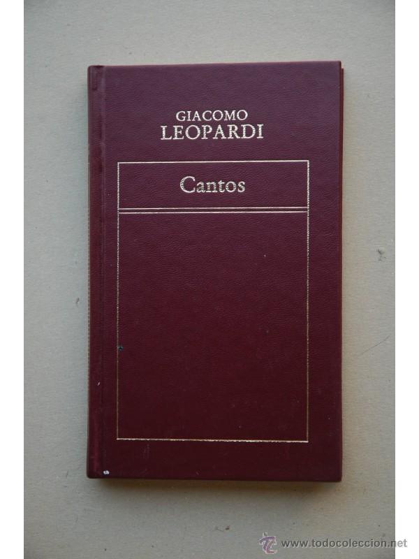 Libros: Cantos - LEOPARDI, Giacomo - Foto 1