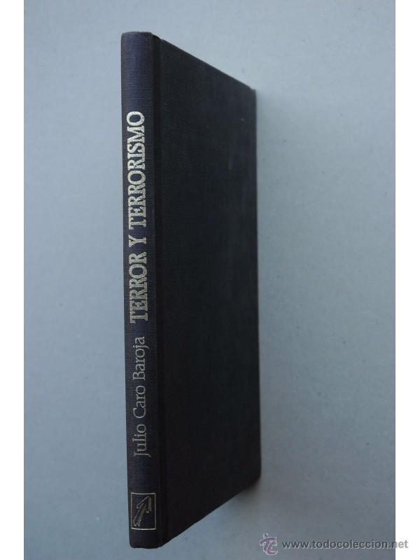 Libros: Terror y terrorismo - CARO BAROJA, Julio - Foto 1