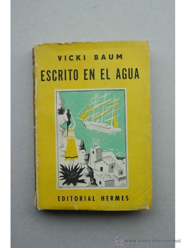 Libros: Escrito en el agua - BAUM, Vicky - Foto 1