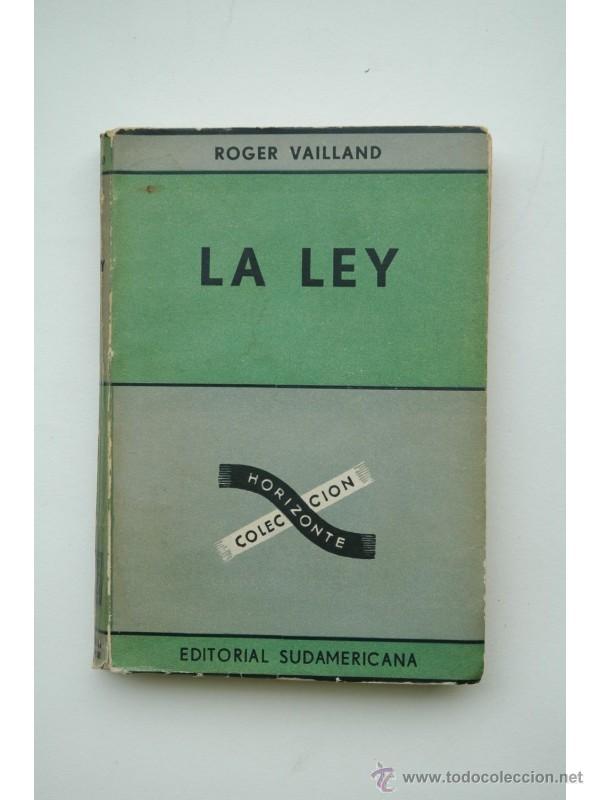 Libros: La ley - VAILLAND, Roger - Foto 1