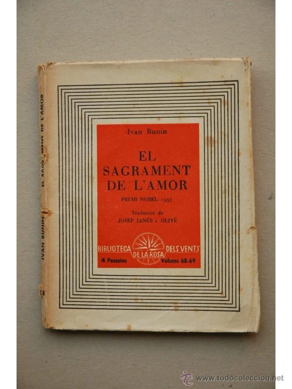 Libros: El sacrament de lamor  LAmor de M&iacute;tia - BUNIN, Ivan - Foto 1