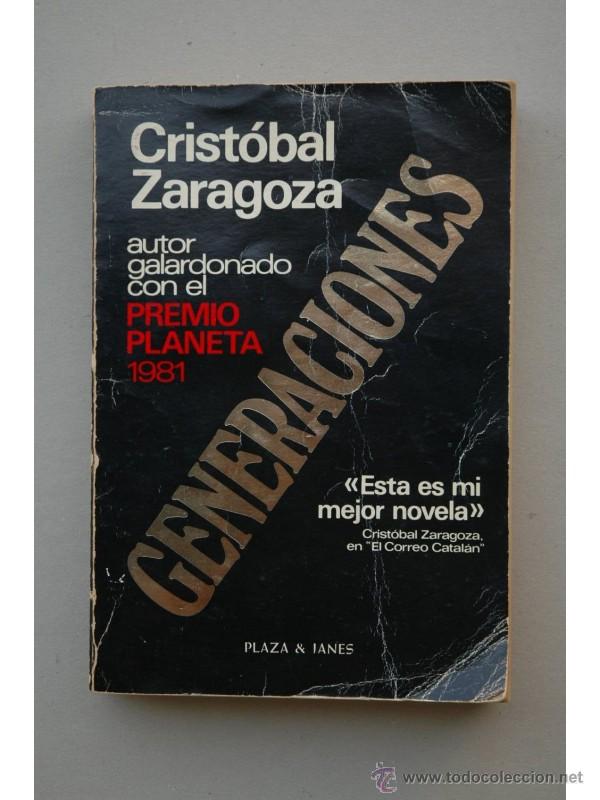 Libros: Generaciones - ZARAGOZA, Crist&oacute;bal - Foto 1