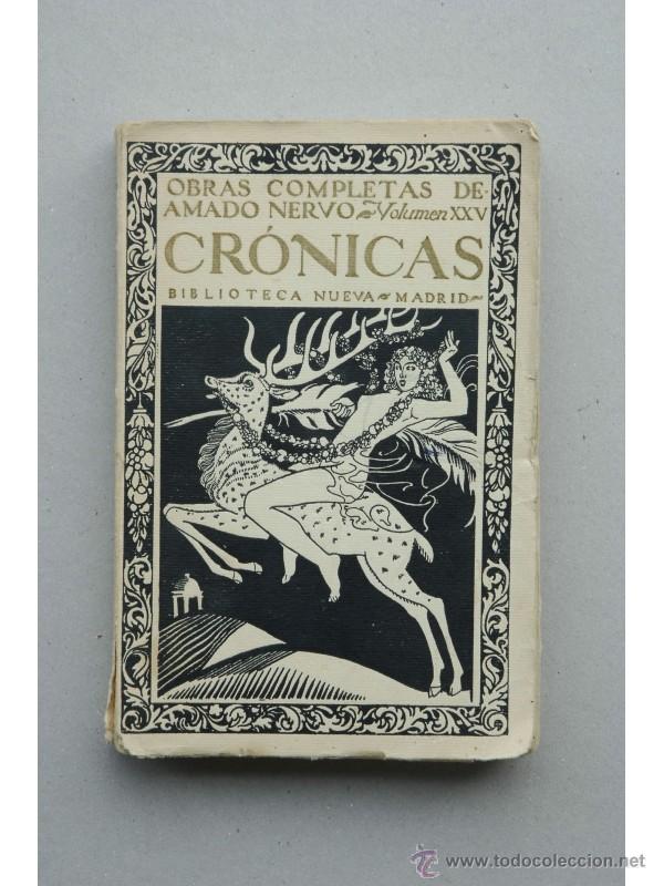 Libros: Cr&oacute;nicas - NERVO, Amado - Foto 1