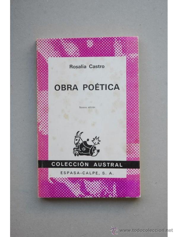 Libros: Obra po&eacute;tica - CASTRO, Rosal&iacute;a de - Foto 1