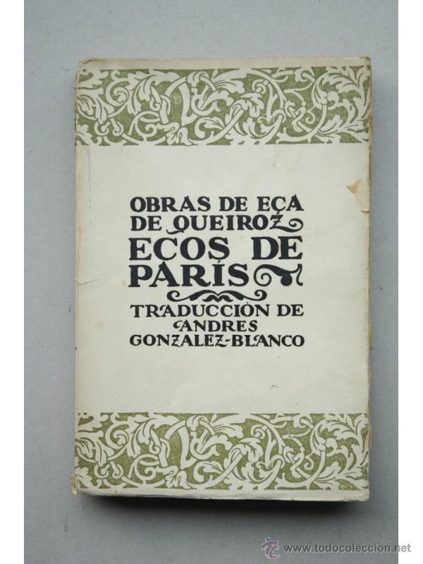 Libros: Ecos de Par&iacute;s - E&Ccedil;A DE QUEIROZ, Jos&eacute; Mar&iacute;a - Foto 1