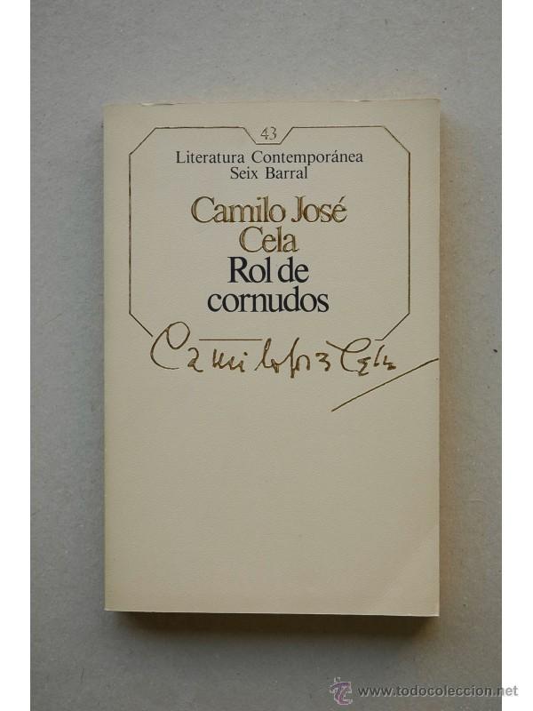 Libros: Rol de cornudos - CELA, Camilo Jos&eacute; - Foto 1