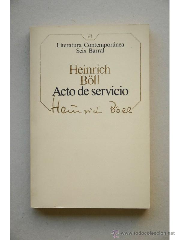Libros: Acto de servicio - B&Ouml;LL, Heinrich - Foto 1