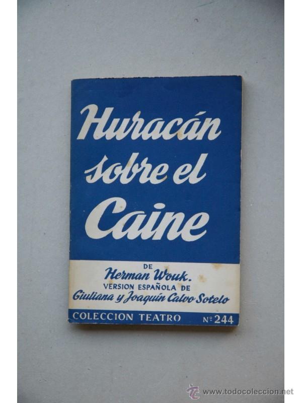 Libros: Hurac&aacute;n sobre el Caine - WOUK, Herman - Foto 1