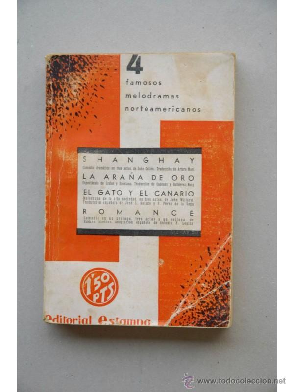 Libros: 4 famosos melodramas americanos. SHANGHAI - Foto 1