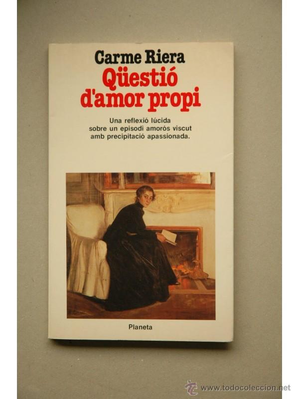 Libros: Q&uuml;esti&oacute; damor propi - RIERA, Carmen - Foto 1