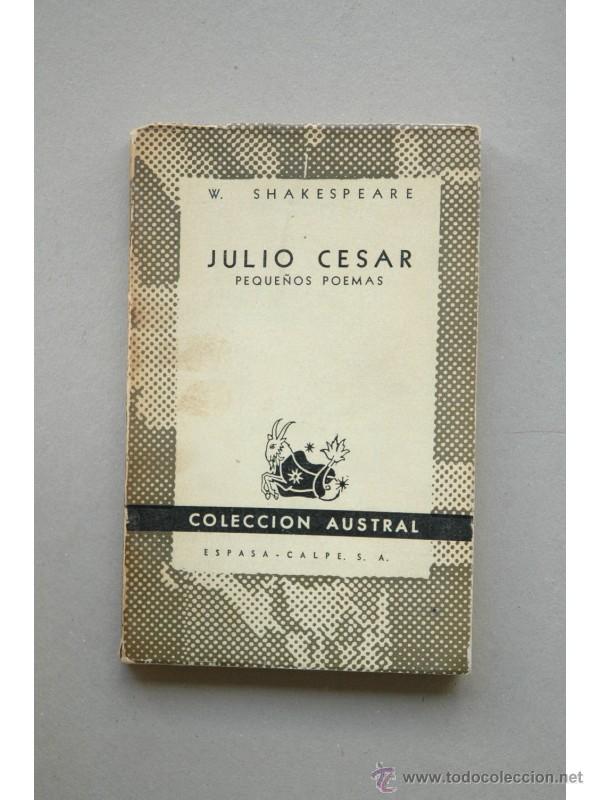 Libros: Julio C&eacute;sar , Peque&ntilde;os poemas - SHAKESPEARE, William - Foto 1
