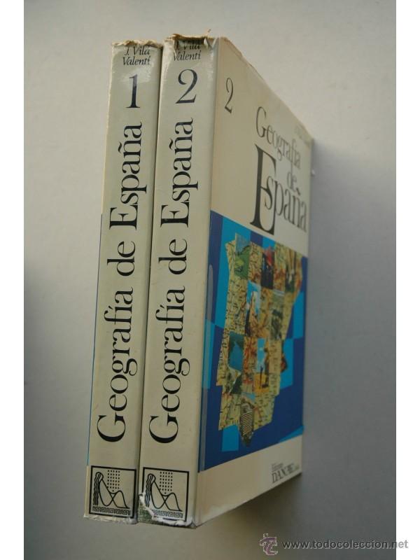Libros: Geograf&iacute;a de Espa&ntilde;a - VIL&Aacute; VALENT&Iacute;, Juan - Foto 1