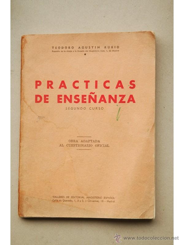 Libros: Pr&aacute;cticas de ense&ntilde;anza. Segundo curso - RUBIO, Teodoro Agust&iacute;n - Foto 1