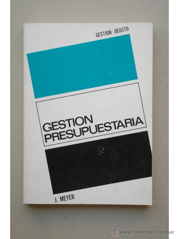 Libros: Gesti&oacute;n Presupuestaria - MEYER, J. - Foto 1