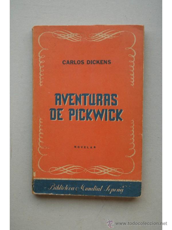 Libros: Aventuras de Pickwick. Tomo I : novela - DICKENS, Charles - Foto 1