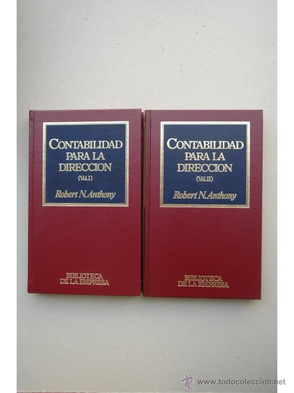 Libros: Contabilidad para la direcci&oacute;n - ANTHONY, Robert N. - Foto 1