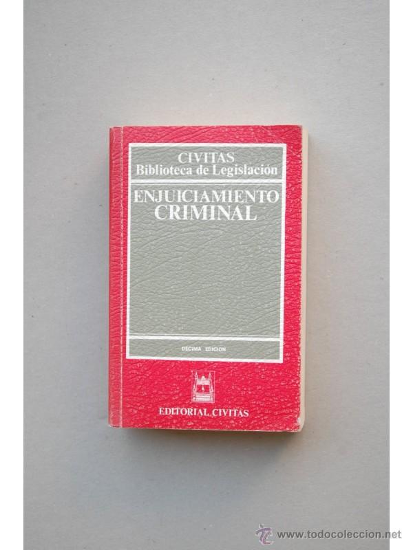 Libros: ENJUICIAMIENTO criminal - Foto 1