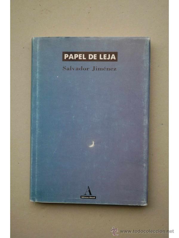 Libros: Papel de lija - JIM&Eacute;NEZ, Salvador - Foto 1