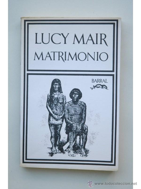 Libros: Matrimonio - MAIR, Lucy - Foto 1