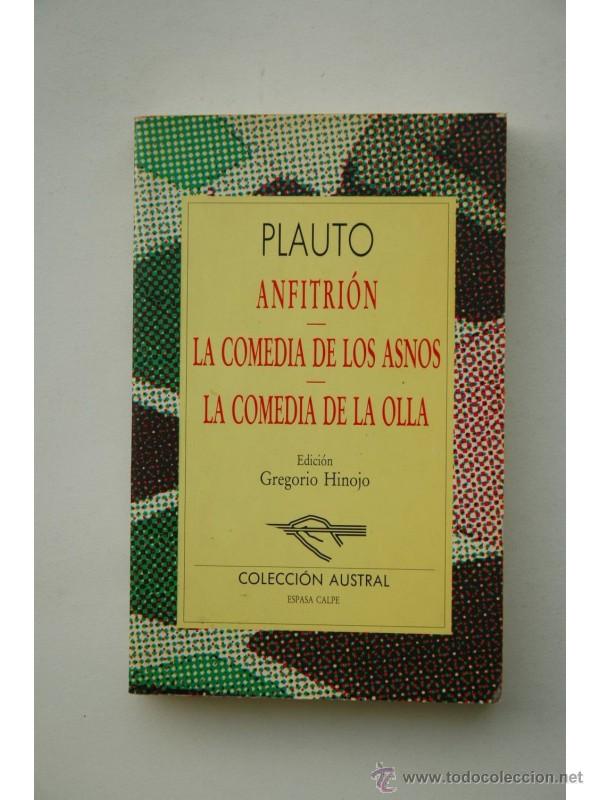 Libros: Anfitri&oacute;n , La comedia de los asnos , La comedia de la olla - PLAUTO, Tito Maccio - Foto 1