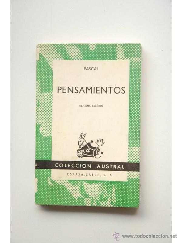 Libros: Pensamientos - MART&Oacute;N E IZAGUIRRE, J. - Foto 1
